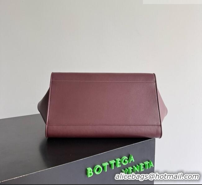 Classic Promotional Bottega Veneta Barbara Tote Bag in Smooth Leather 868327 Burgundy 2026