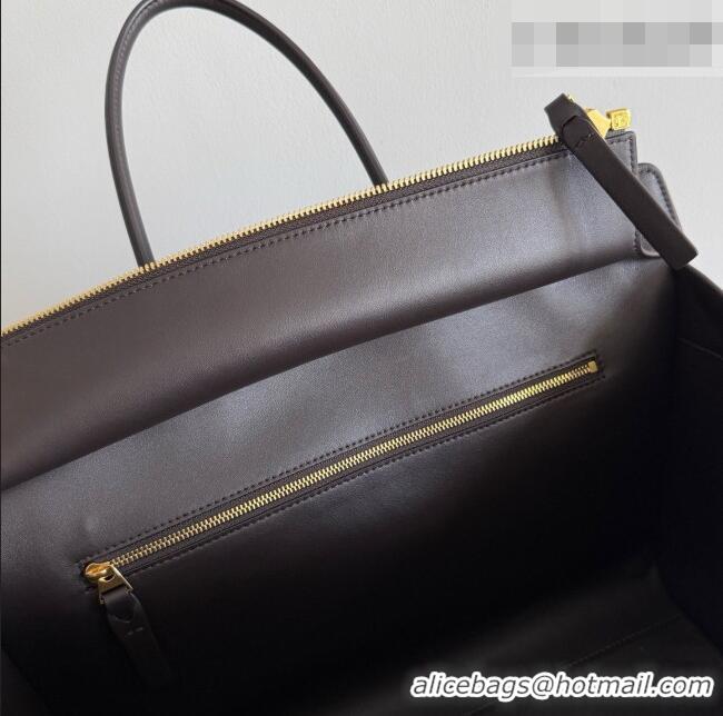 Buy Grade Bottega Veneta Barbara Tote Bag in Smooth Leather 868327 Fondant Brown 2026