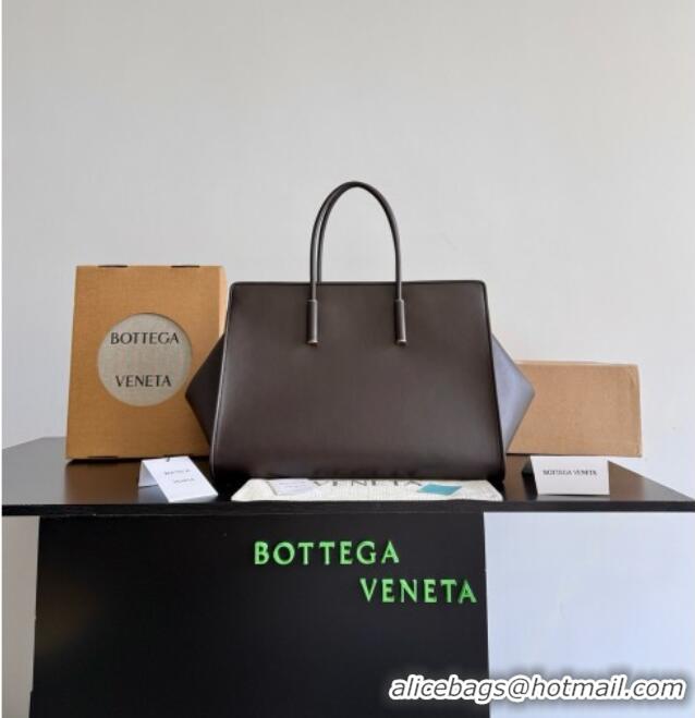 Buy Grade Bottega Veneta Barbara Tote Bag in Smooth Leather 868327 Fondant Brown 2026