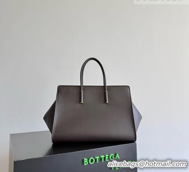 Buy Grade Bottega Veneta Barbara Tote Bag in Smooth Leather 868327 Fondant Brown 2026