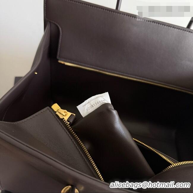 Buy Grade Bottega Veneta Barbara Tote Bag in Smooth Leather 868327 Fondant Brown 2026