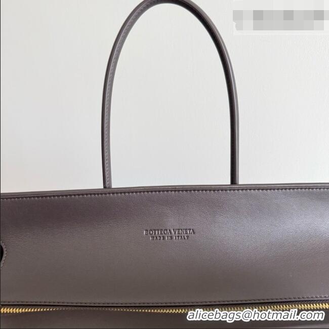 Buy Grade Bottega Veneta Barbara Tote Bag in Smooth Leather 868327 Fondant Brown 2026
