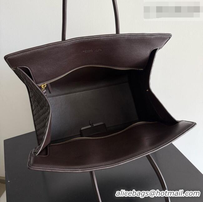 Grade Price Bottega Veneta Barbara Tote Bag in Canvas/Leather 868327 Fondant Brown/Natual 2026