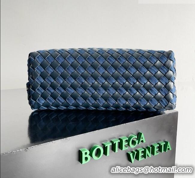 Market Sells Bottega Veneta Medium Andiamo Bag in Denim and Leather BV082665 Blue 2026