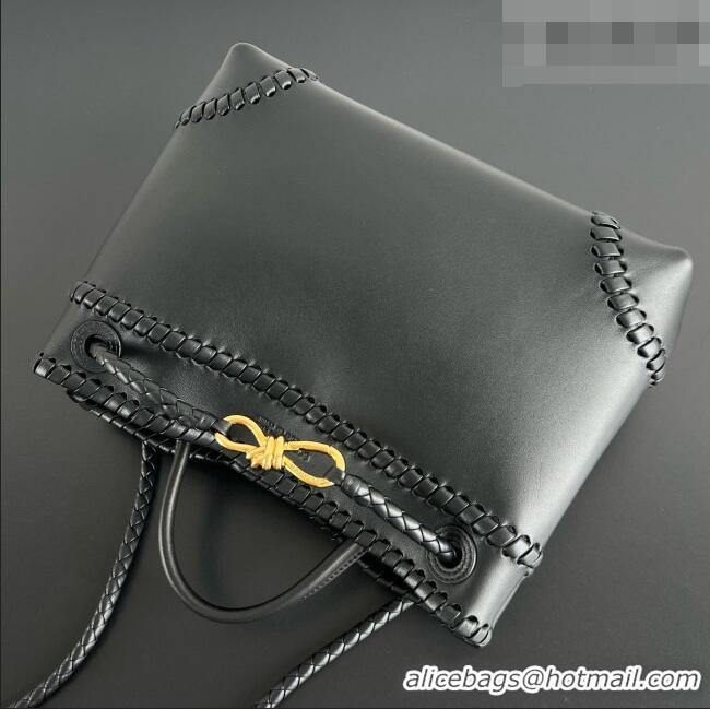 Modern Classic Bottega Veneta Medium Andiamo Bag in Smooth Calfskin BV082701 Black 2026