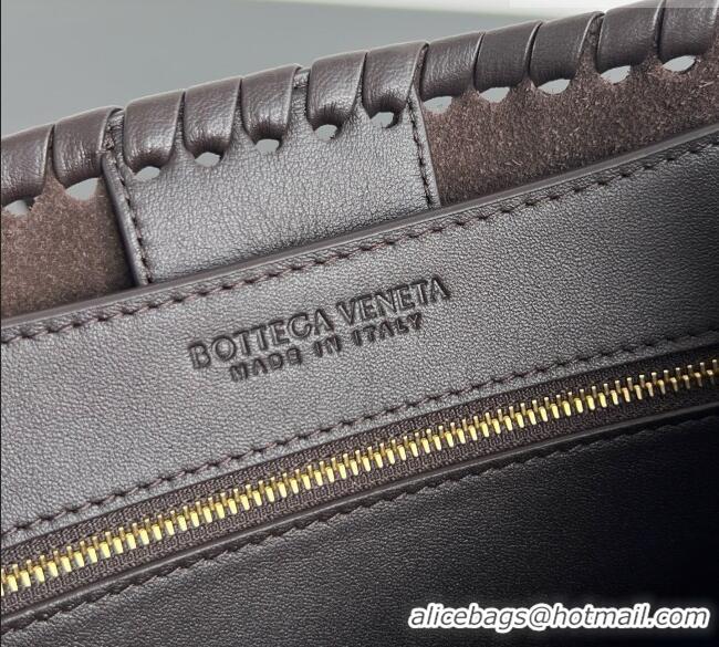 New Design Bottega Veneta Medium Andiamo Bag in Smooth Calfskin BV082702 Fondant Brown 2026