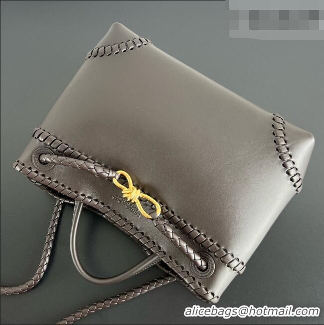 New Design Bottega Veneta Medium Andiamo Bag in Smooth Calfskin BV082702 Fondant Brown 2026