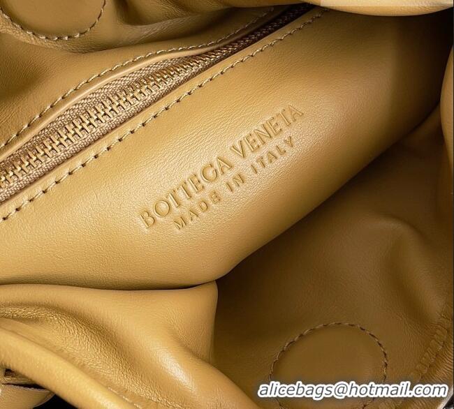 Promotional Bottega Veneta Small Hop Hobo Bag Intrecciato Leather BV082707 Apricot 2026