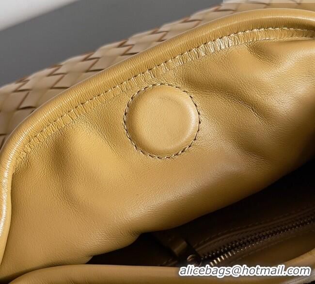 Promotional Bottega Veneta Small Hop Hobo Bag Intrecciato Leather BV082707 Apricot 2026
