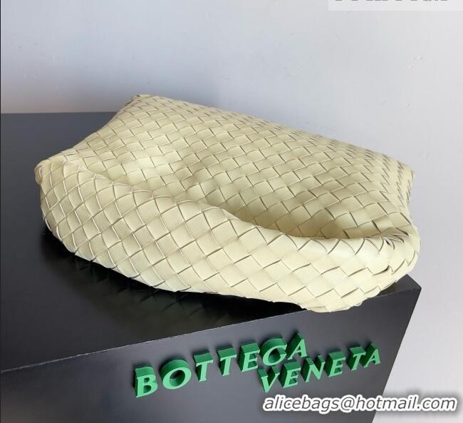 Low Cost Bottega Veneta Small Hop Hobo Bag Intrecciato Leather BV082709 Yellow 2026