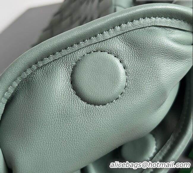 New Fashion Bottega Veneta Small Hop Hobo Bag Intrecciato Leather BV082710 Pickle Green 2026