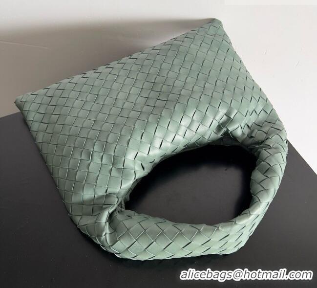 New Fashion Bottega Veneta Small Hop Hobo Bag Intrecciato Leather BV082710 Pickle Green 2026