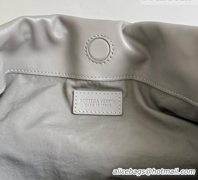 Classic Specials Bottega Veneta Giorno Shoulder Bag in Intrecciato Leather 857657 Grey 2026