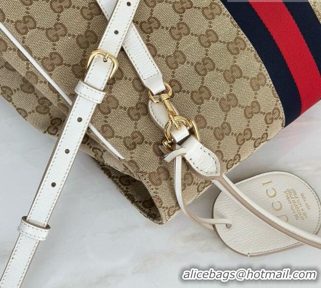 Top Design Gucci Paparazzo Large Top Handle Bag in Sand and dark brown GG Canvas 875019 White 2026