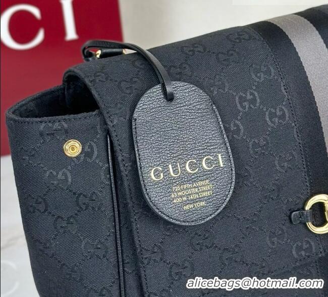 Well Crafted Gucci Paparazzo Large Top Handle Bag in GG Canvas 875019 Black 2026