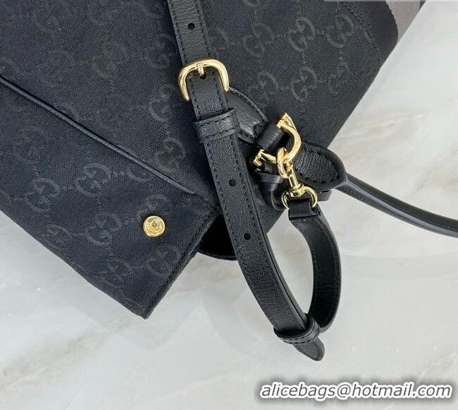 Well Crafted Gucci Paparazzo Large Top Handle Bag in GG Canvas 875019 Black 2026