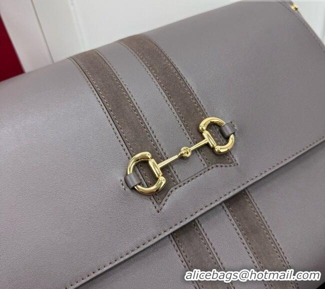 Sophisticated Gucci Paparazzo Large Top Handle Bag in Dark Brown Calfskin & Suede 875019 2026