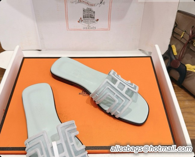 Grade Quality Hermes Oran Sandals H091558 Light Grey 2026