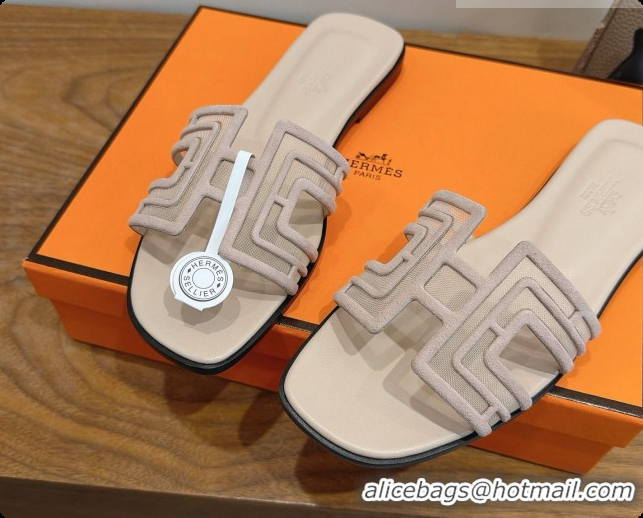 Sumptuous Hermes Oran Sandals H091559 Beige 2026