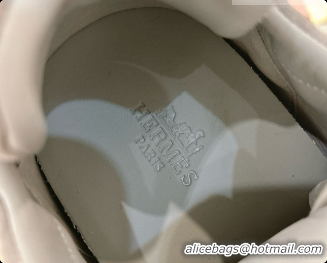 Luxury Cheap Hermes Jet Sneaker in Suede H091632 Grey 2026