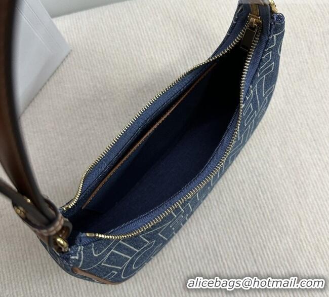 New Promotional Celine Ava Hobo bag in CELINE 193952 Denim Blue 2026