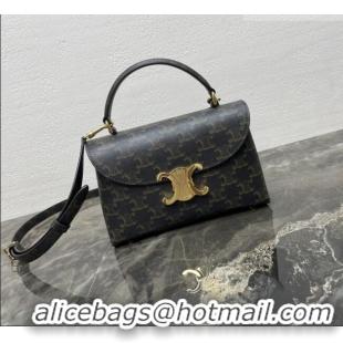Low Cost Celine Teen Nino Bag in Triomphe Canvas 118113 2026
