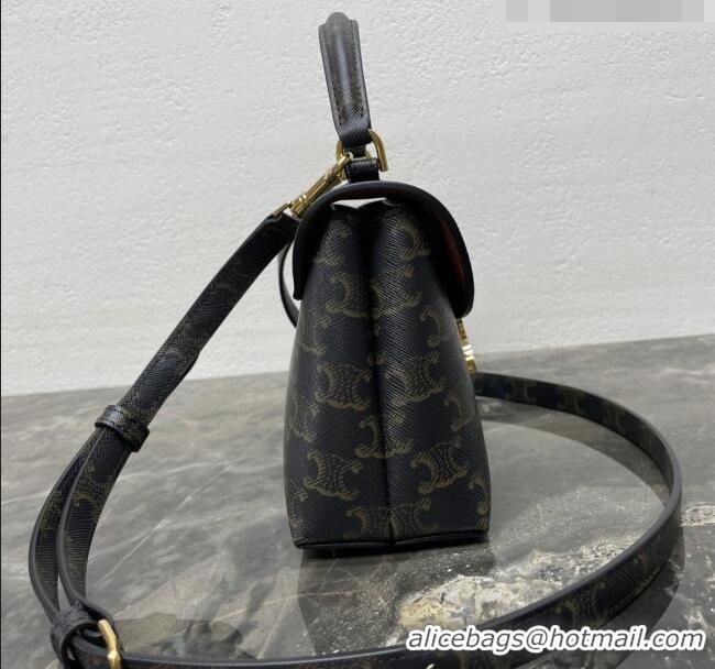 Low Cost Celine Teen Nino Bag in Triomphe Canvas 118113 2026