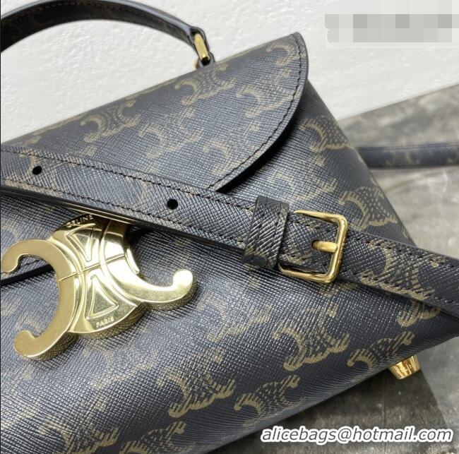 Low Cost Celine Teen Nino Bag in Triomphe Canvas 118113 2026