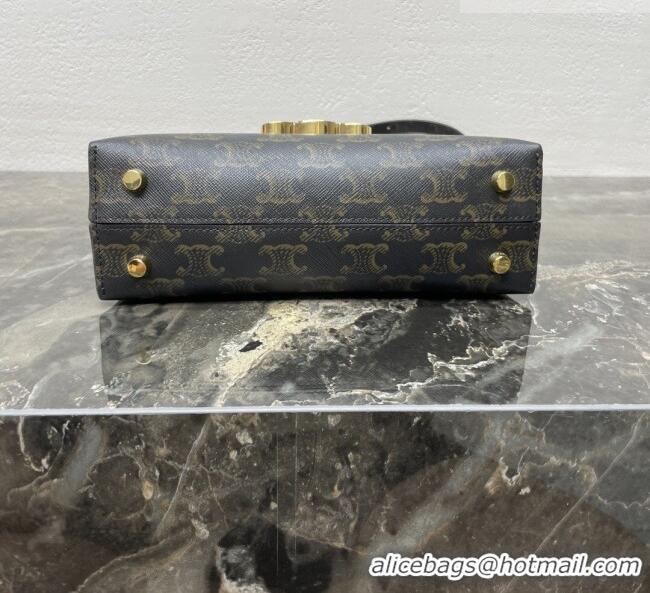 Low Cost Celine Teen Nino Bag in Triomphe Canvas 118113 2026