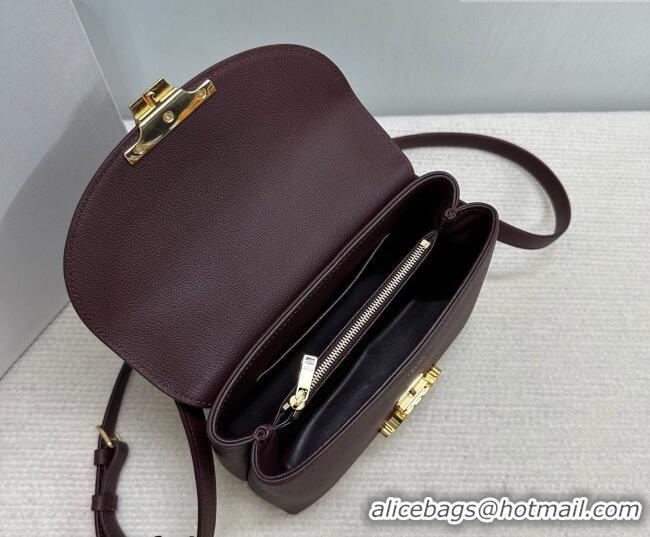 Good Taste Celine Teen Nino Bag in Grained Supple Calfskin 118113 Burgundy 2026