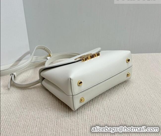 Best Price Celine Teen Nino Bag in Smooth Supple Calfskin 118113 White 2026