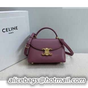 Top Design Celine Teen Nino Bag in Smooth Supple Calfskin Vintage 118113 Rose Pink 2026