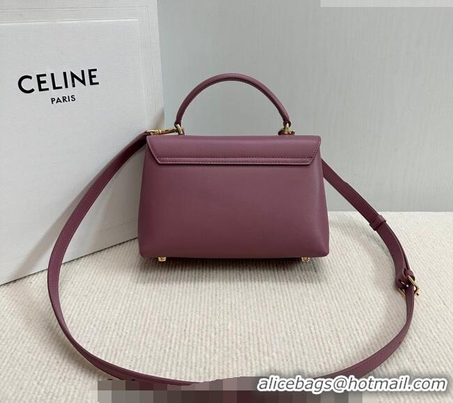 Top Design Celine Teen Nino Bag in Smooth Supple Calfskin Vintage 118113 Rose Pink 2026