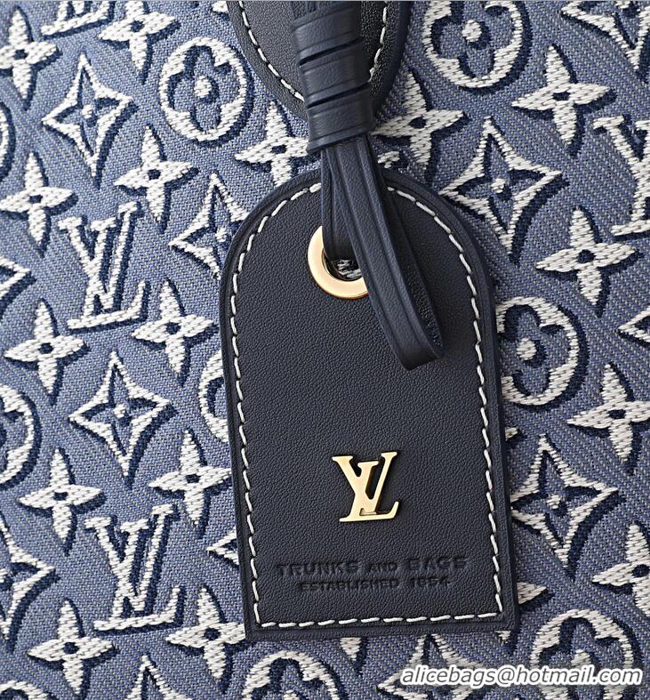 Best Quality Louis Vuitton Monogram Embleme Neverfull MM M2A096 Blue 2026