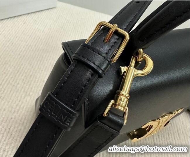 Top Grade Celine Teen Nino Bag in Smooth Supple Calfskin 118113 Black 2026