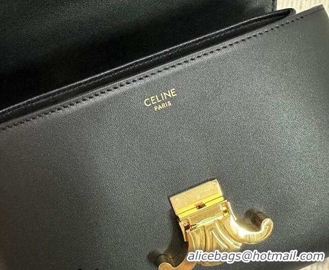Top Grade Celine Teen Nino Bag in Smooth Supple Calfskin 118113 Black 2026