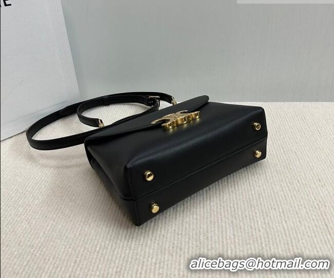 Top Grade Celine Teen Nino Bag in Smooth Supple Calfskin 118113 Black 2026