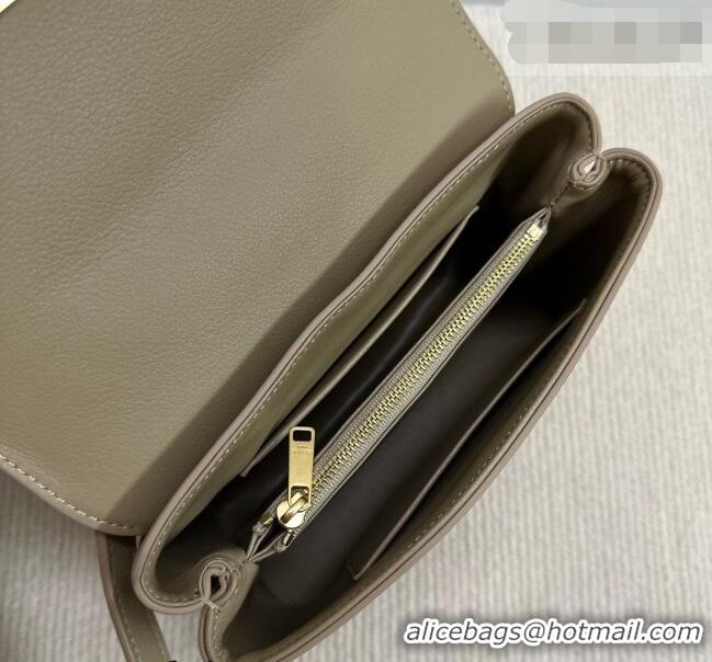 Big Discount Celine Teen Nino Bag in Grained Supple Calfskin 118113 Cappuccino 2026