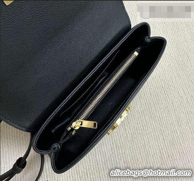 Promotional Celine Teen Nino Bag in Grained Supple Calfskin 118113 Black 2026