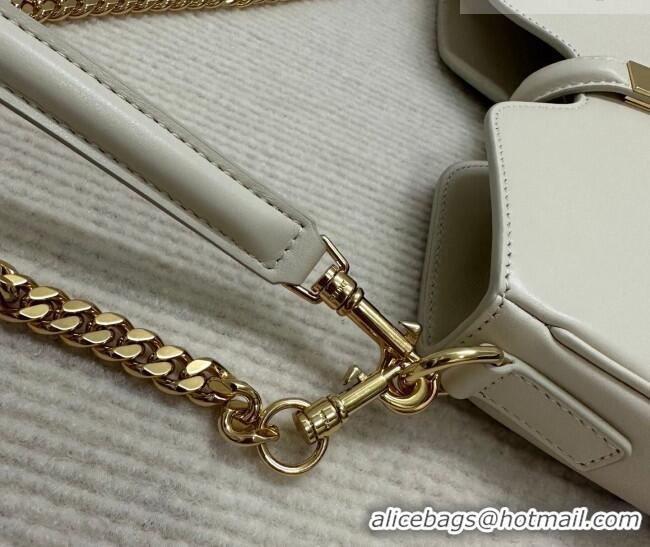 Famous Brand Celine Shoulder Camille16 Soft Bag in Smooth Calfskin 122073 White 2025