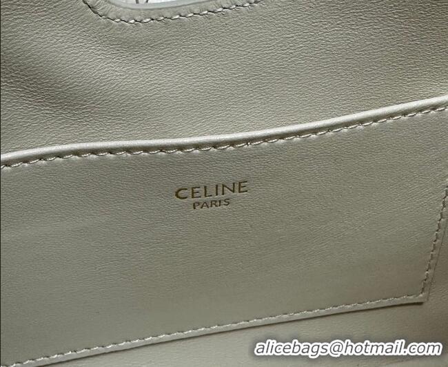Famous Brand Celine Shoulder Camille16 Soft Bag in Smooth Calfskin 122073 White 2025