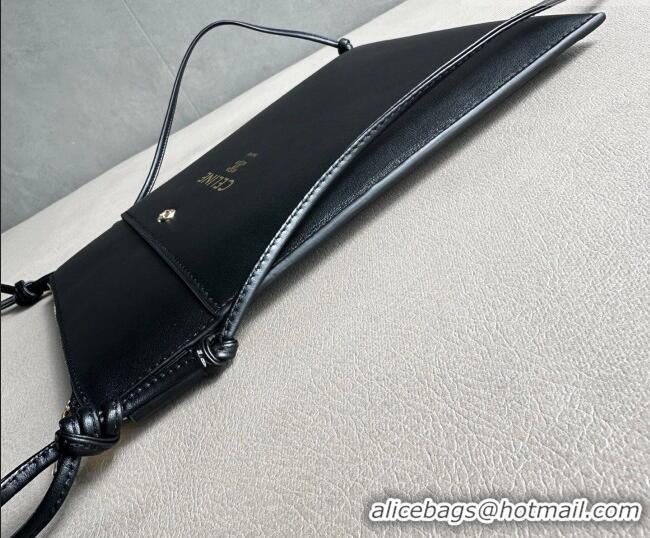 Shop Discount Celine Sharp Pouch Bag in Smooth Lambskin Leather 10P812 Black 2026