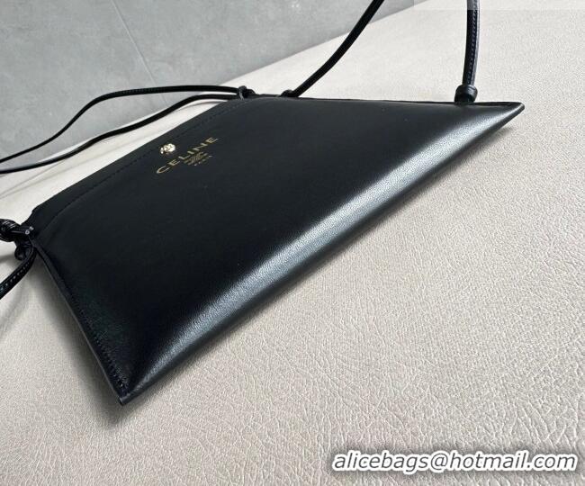 Shop Discount Celine Sharp Pouch Bag in Smooth Lambskin Leather 10P812 Black 2026