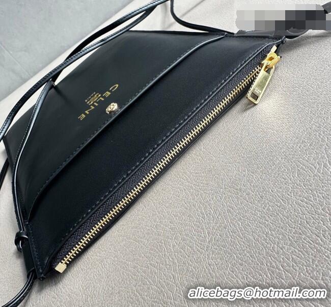 Shop Discount Celine Sharp Pouch Bag in Smooth Lambskin Leather 10P812 Black 2026