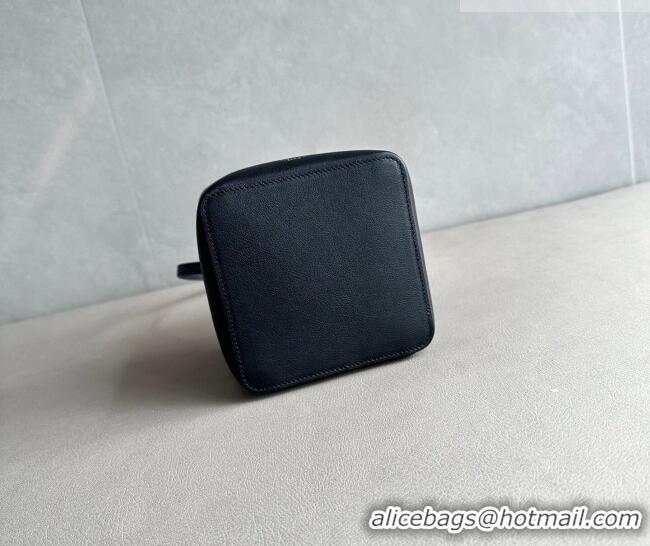 Well Crafted Celine Cube Mini Bag in Supple Calfskin Leather 124232 Black 2026