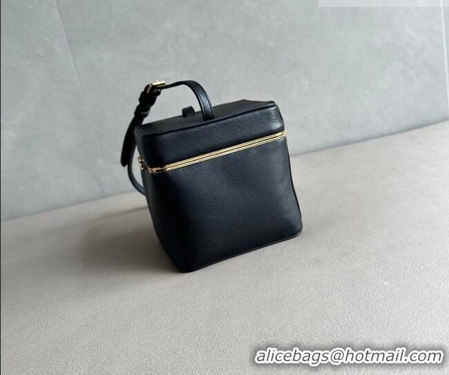 Well Crafted Celine Cube Mini Bag in Supple Calfskin Leather 124232 Black 2026