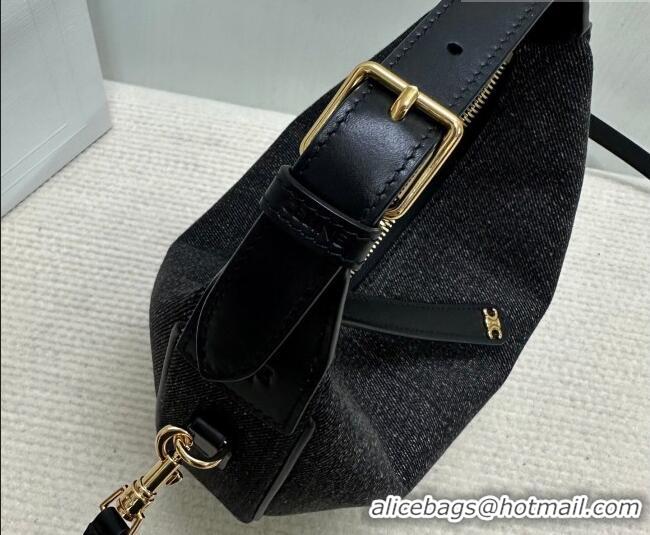 Famous Brand Celine Teen Lulu Bag in Denim 120722 Dark Grey 2026