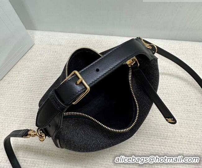 Famous Brand Celine Teen Lulu Bag in Denim 120722 Dark Grey 2026