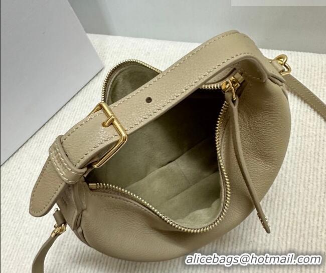 Luxurious Celine Teen Lulu Bag in Grained Calfskin 120723 Beige 2025