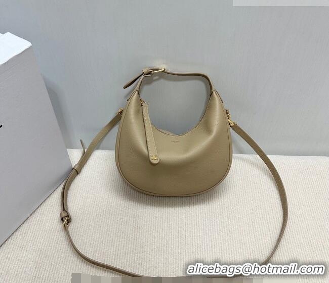 Luxurious Celine Teen Lulu Bag in Grained Calfskin 120723 Beige 2025